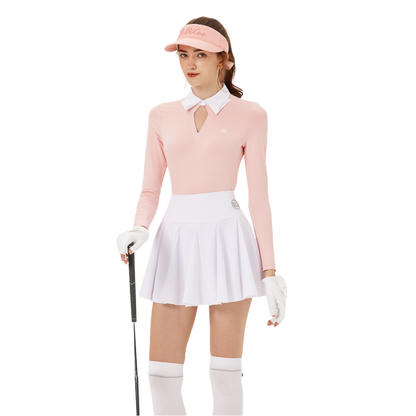 BLKTEE high waist tutu skirt (white)