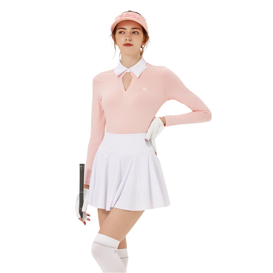 BLKTEE high waist tutu skirt (white)