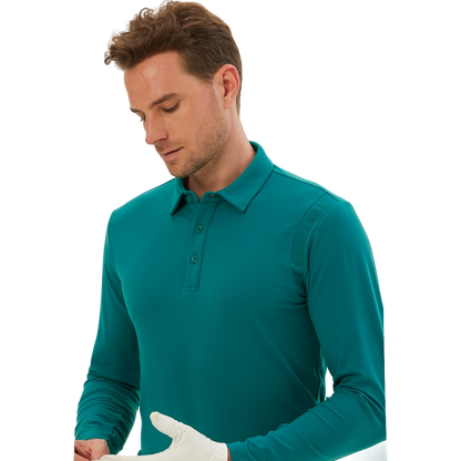 TEETIMES thickened warm cotton men's long sleeves (dark green)